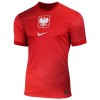 Camiseta de fútbol Polonia Lewandowski 9 Segunda Equipación Euro 2024 - Hombre